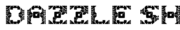 Dazzle Ships font preview